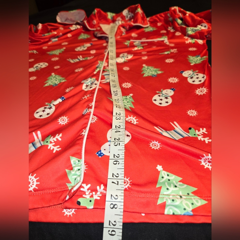 Womens Christmas Pajama Set Size M - Picture 7 of 9